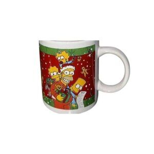 The Simpsons Christmas Holiday Mugs 12 Oz Dishwasher & Microwave Safe